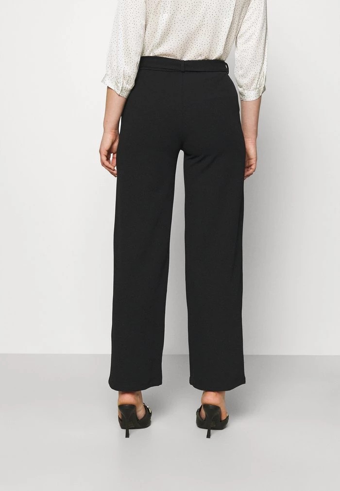 Pantalons ANNA FIELD Anna Field Belted Wide Leg Trousers Noir Femme | SCP-4072259